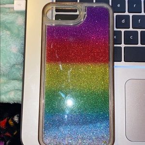 IPhone 6s Plus glitter water case